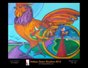 Vallejo Open Studios 2012 calendar image